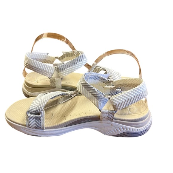 DANSKO Racquel Sand Herringbone Sandals Sz 41 US 10.5 Adjustable Support Sport - Picture 6 of 9
